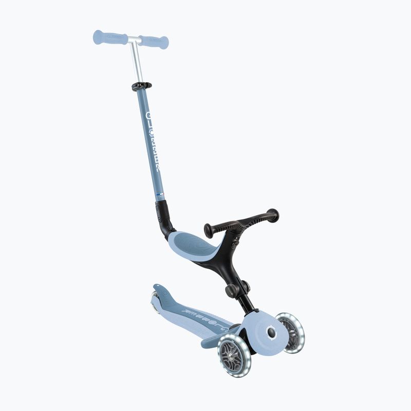 Trotinetă cu trei roți pentru copii Globber Go.Up Active Ecologic Lights blueberry 3