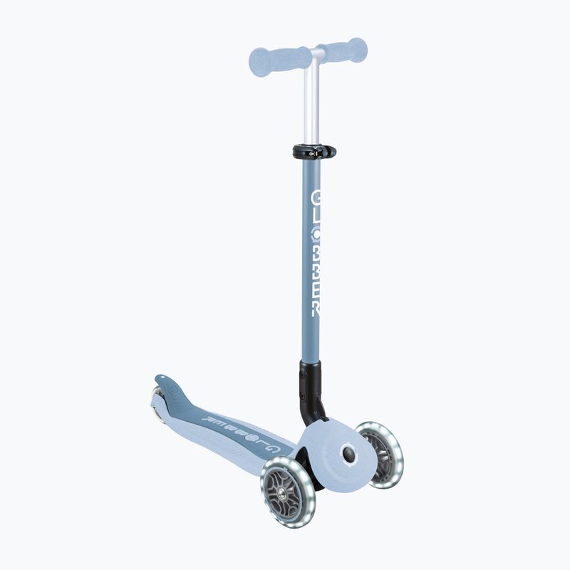 Trotinetă cu trei roți pentru copii Globber Go.Up Active Ecologic Lights blueberry 5