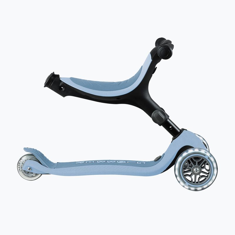 Trotinetă cu trei roți pentru copii Globber Go.Up Active Ecologic Lights blueberry 7