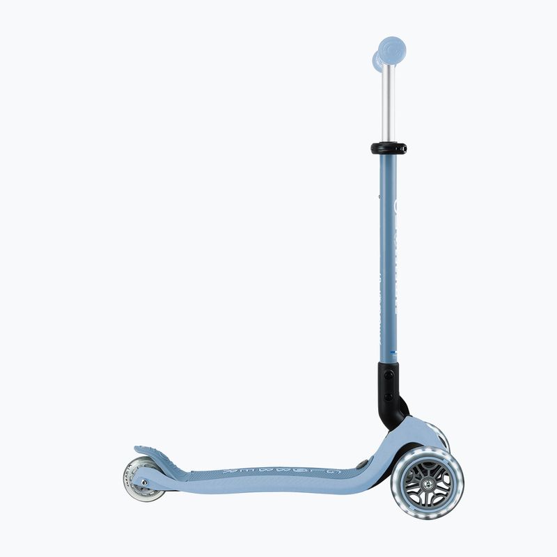 Trotinetă cu trei roți pentru copii Globber Go.Up Active Ecologic Lights blueberry 8