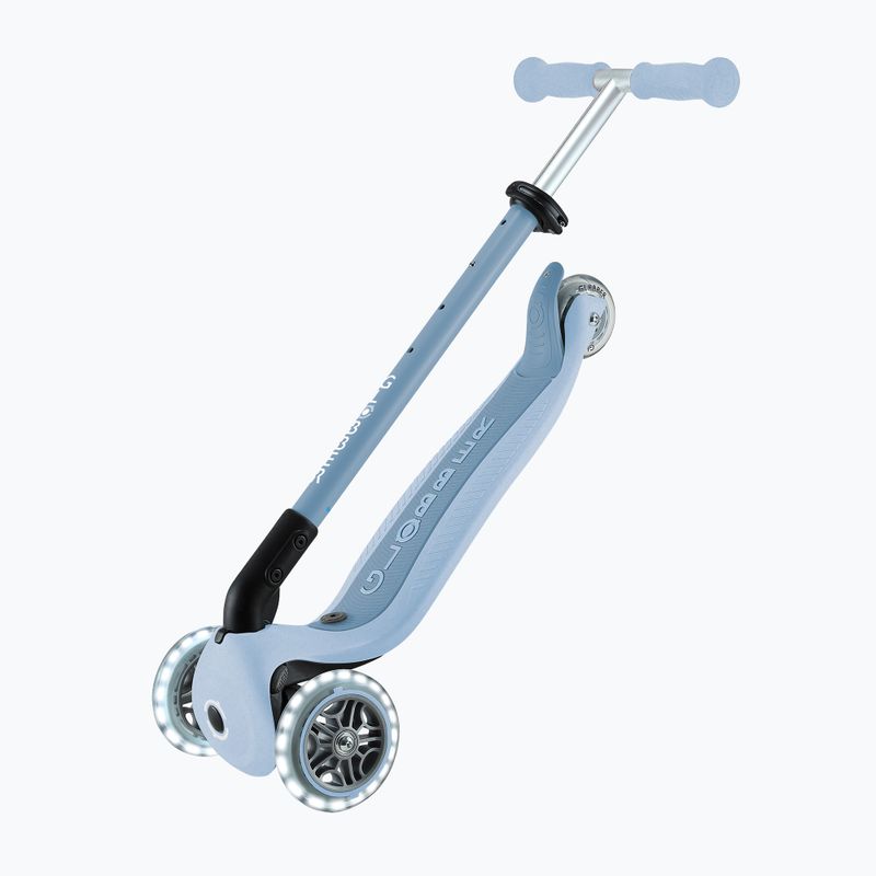 Trotinetă cu trei roți pentru copii Globber Go.Up Active Ecologic Lights blueberry 14