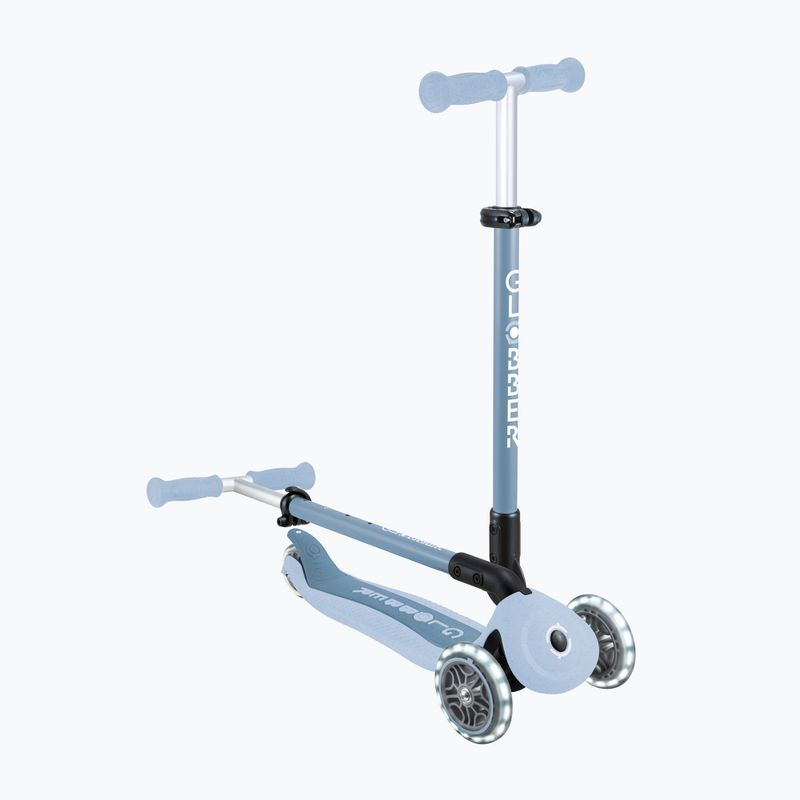 Trotinetă cu trei roți pentru copii Globber Go.Up Active Ecologic Lights blueberry 15