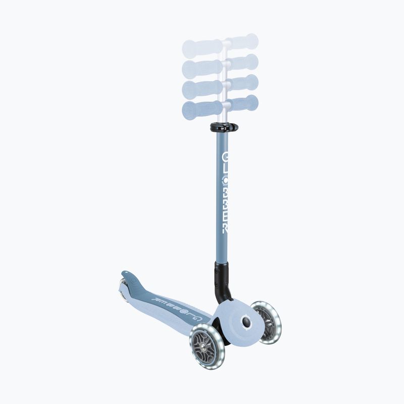 Trotinetă cu trei roți pentru copii Globber Go.Up Active Ecologic Lights blueberry 16