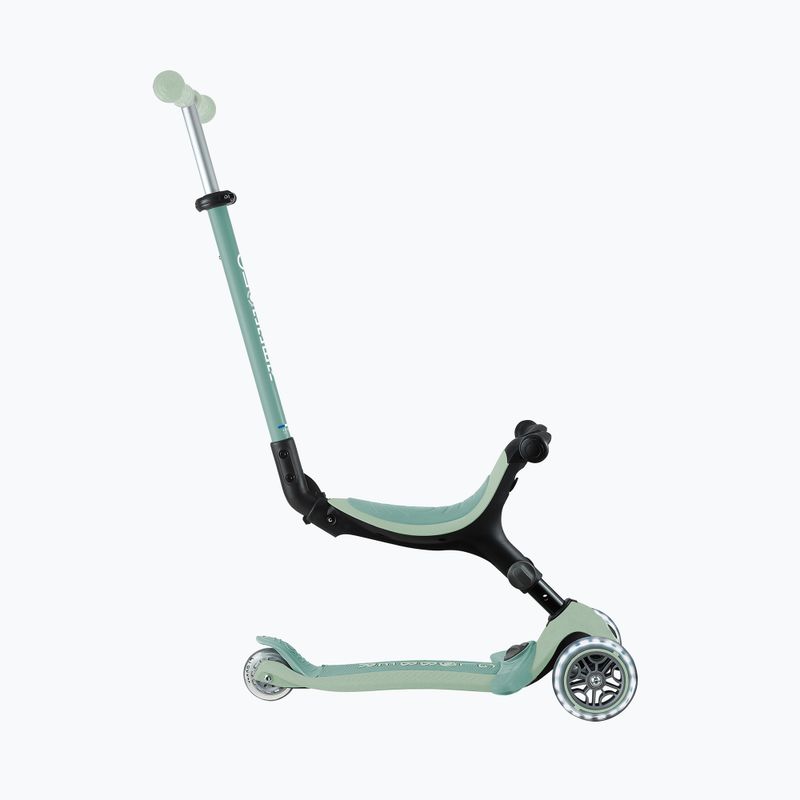 Trotinetă cu trei roți pentru copii Globber Go.Up Active Ecologic Lights pistachio 6