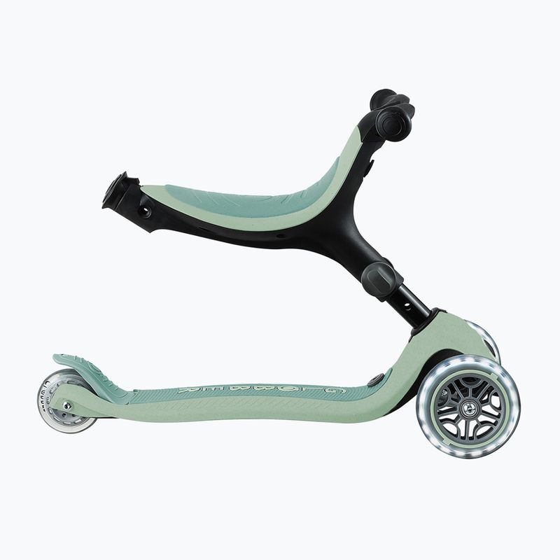 Trotinetă cu trei roți pentru copii Globber Go.Up Active Ecologic Lights pistachio 7