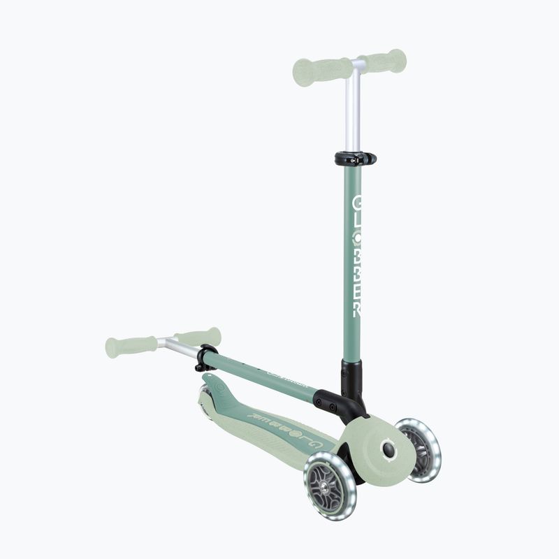 Trotinetă cu trei roți pentru copii Globber Go.Up Active Ecologic Lights pistachio 15