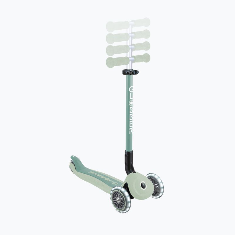 Trotinetă cu trei roți pentru copii Globber Go.Up Active Ecologic Lights pistachio 16