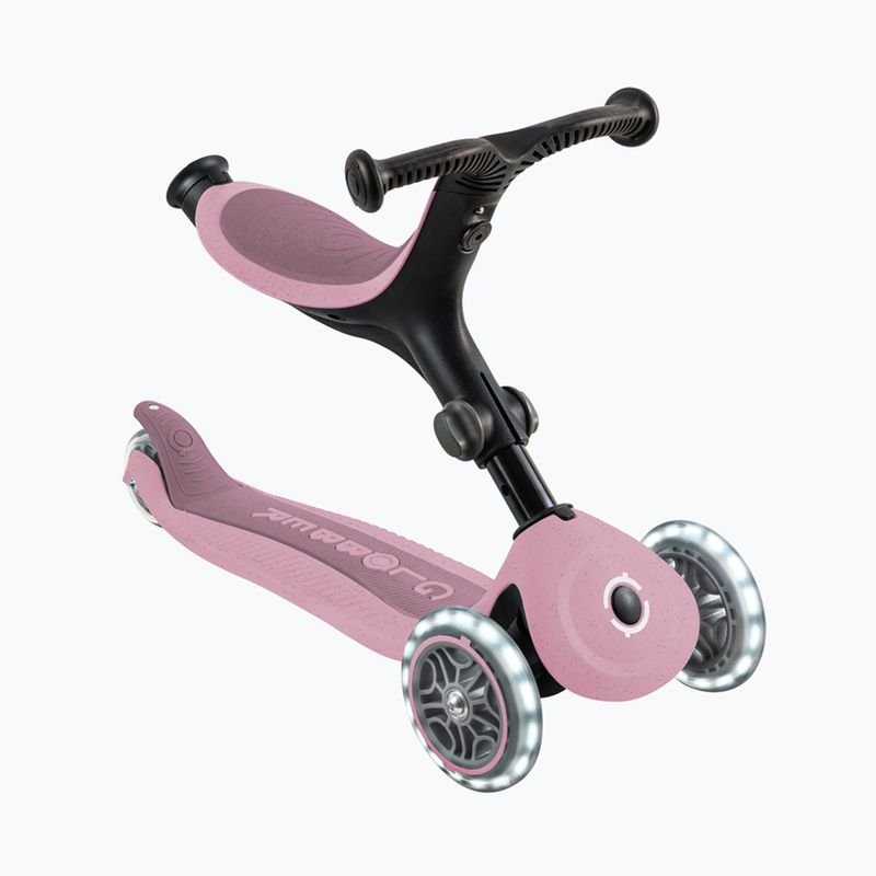 Trotinetă cu trei roți pentru copii Globber Go.Up Active Ecologic Lights berry 4