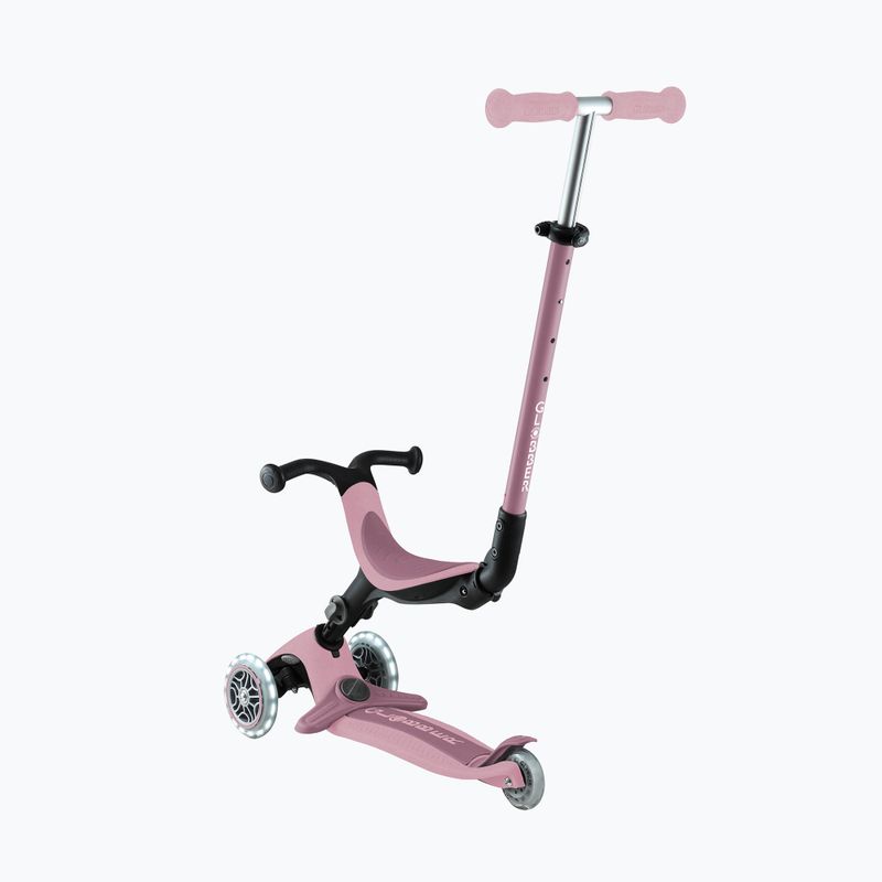 Trotinetă cu trei roți pentru copii Globber Go.Up Active Ecologic Lights berry 11