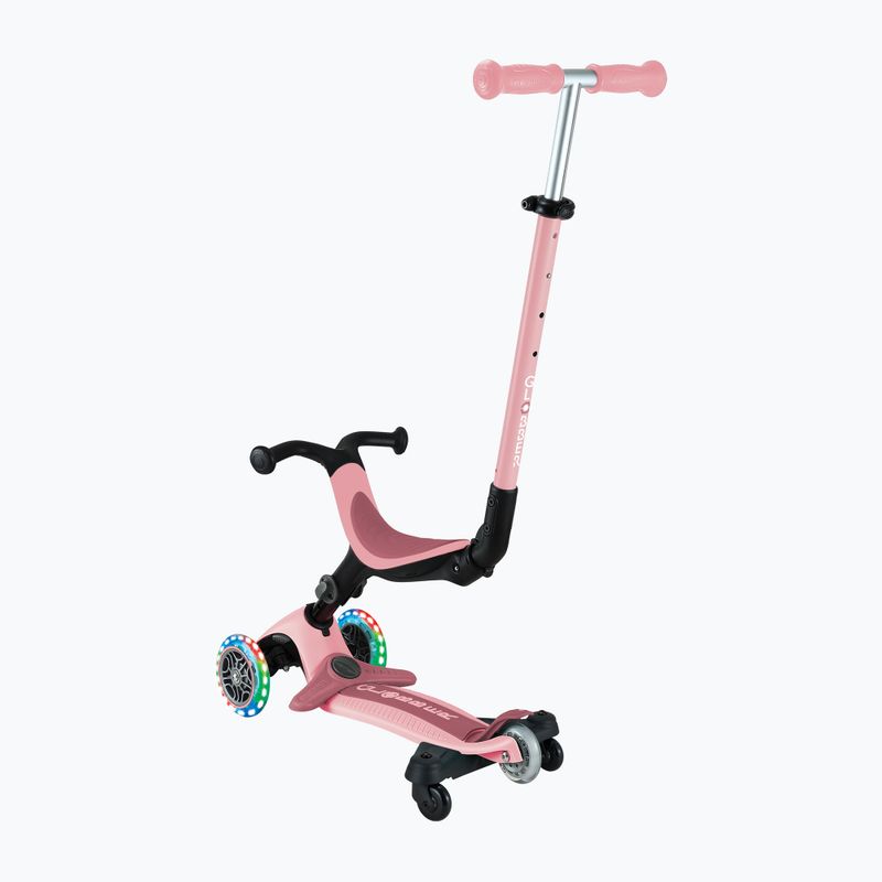 Trotinetă cu trei roți pentru copii Globber Go.Up Active Lights 360 pink 10