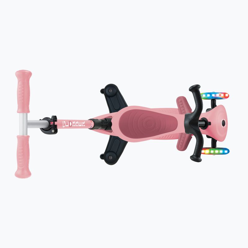 Trotinetă cu trei roți pentru copii Globber Go.Up Active Lights 360 pink 11