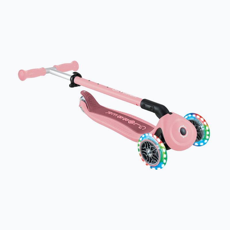 Trotinetă cu trei roți pentru copii Globber Go.Up Active Lights 360 pink 13