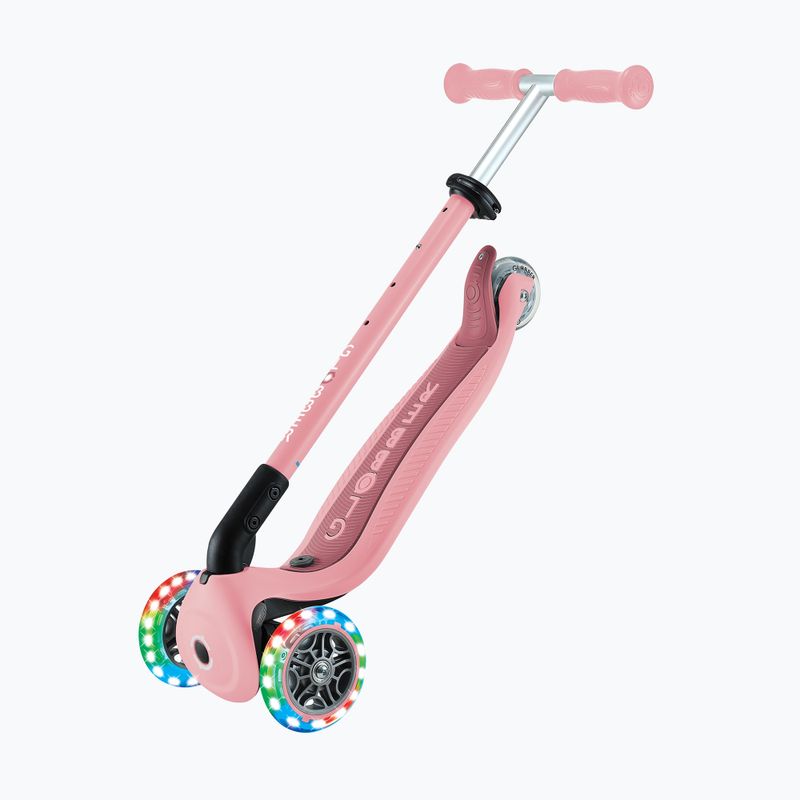 Trotinetă cu trei roți pentru copii Globber Go.Up Active Lights 360 pink 15