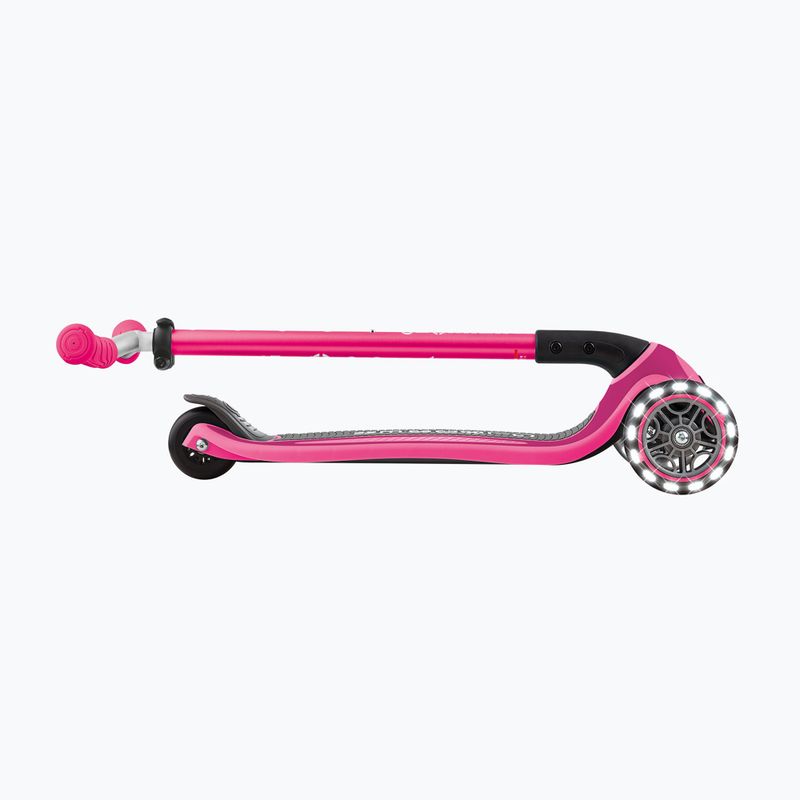 Trotinetă cu trei roți pentru copii Globber Master Lights fuchsia 8