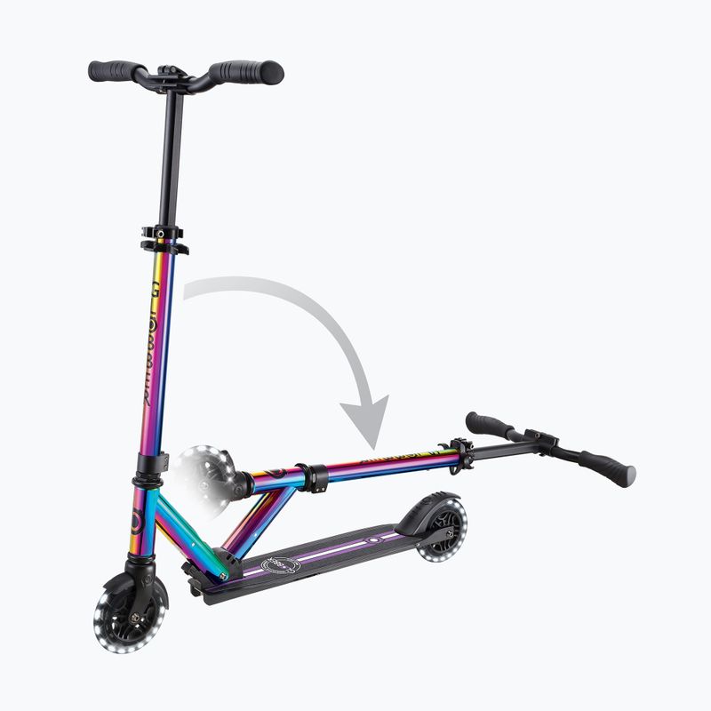 Trotinetă pentru copii Globber Flow Element Lights neo chrome 6