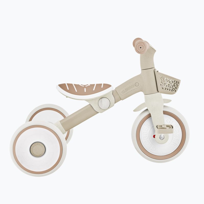 Bicicletă de echilibru cu trei roți Globber Learning Trike 2w1 Plus Ecologic coconut 2