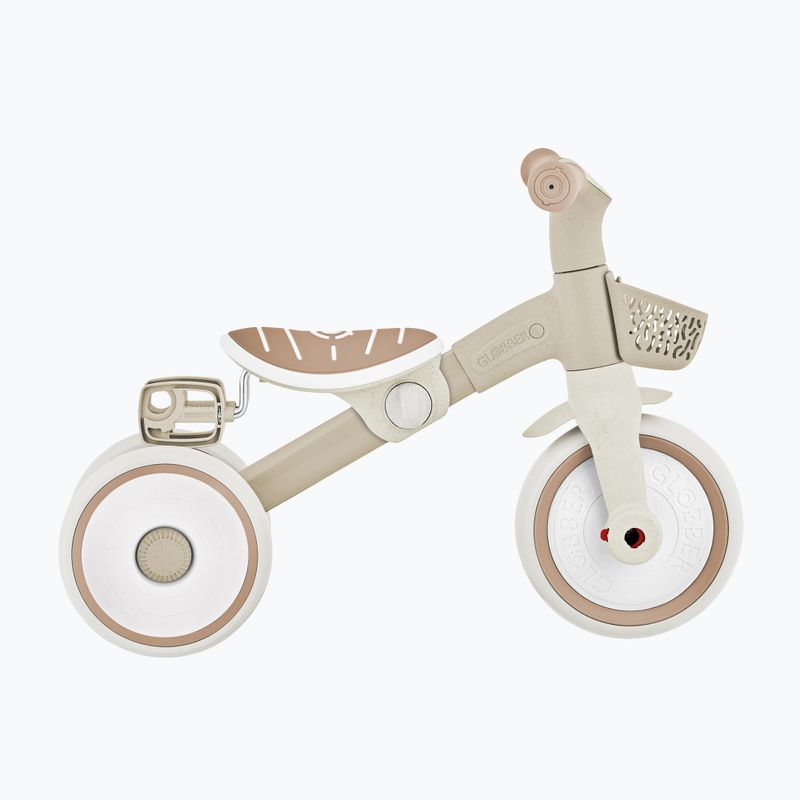 Bicicletă de echilibru cu trei roți Globber Learning Trike 2w1 Plus Ecologic coconut 3