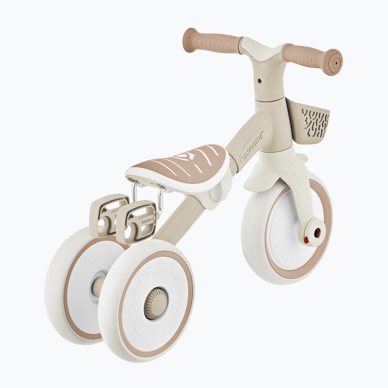 Bicicletă de echilibru cu trei roți Globber Learning Trike 2w1 Plus Ecologic coconut 6