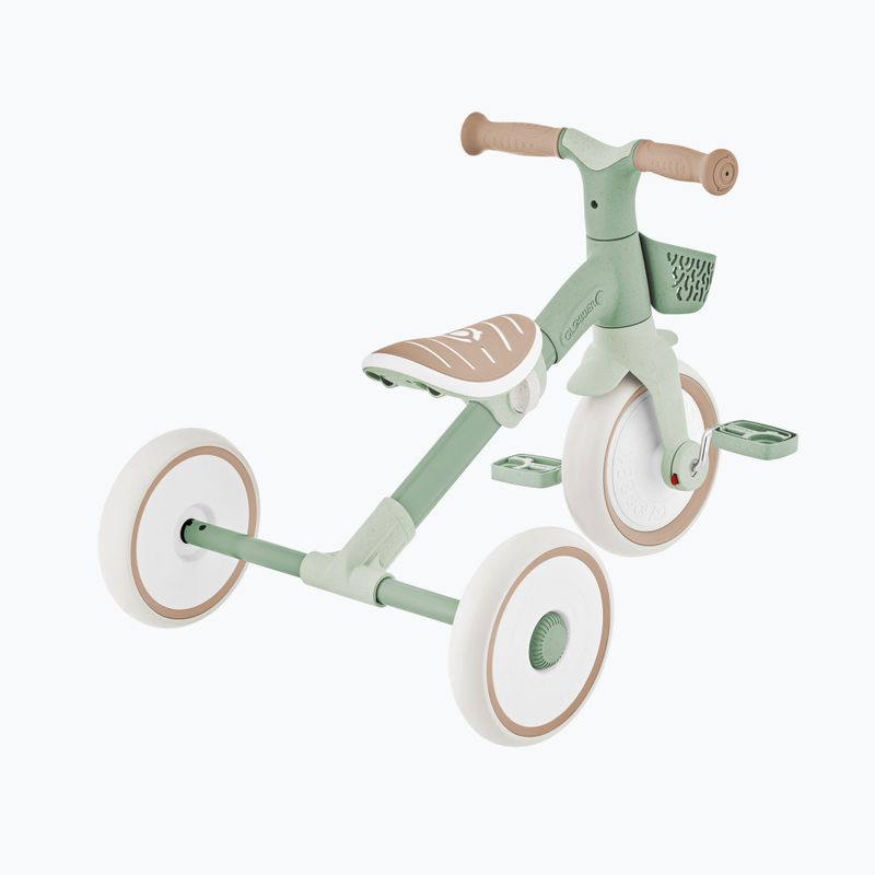Bicicletă de echilibru cu trei roți Globber Learning Trike 2w1 Plus Ecologic pistachio 6