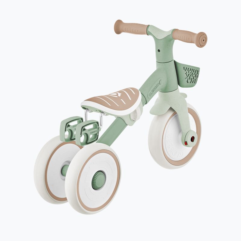 Bicicletă de echilibru cu trei roți Globber Learning Trike 2w1 Plus Ecologic pistachio 7