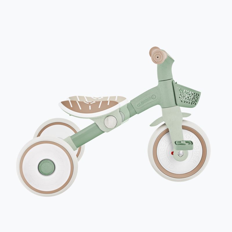 Bicicletă de echilibru cu trei roți Globber Learning Trike 2w1 Plus Ecologic pistachio 10