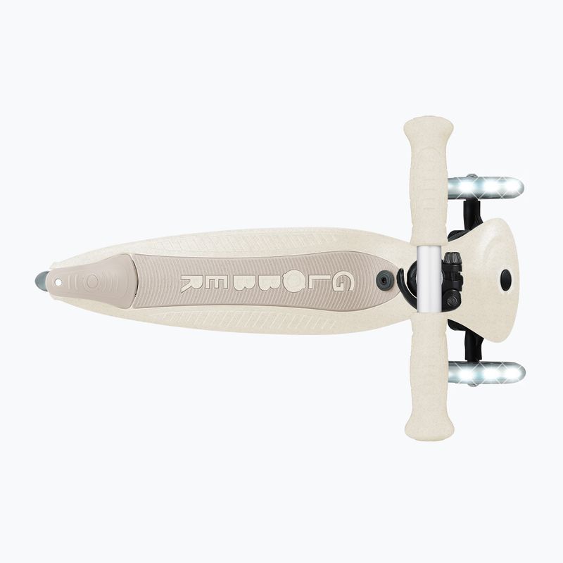 Trotinetă cu trei roți pentru copii Globber Go.Up Active Ecologic Lights coconut 12
