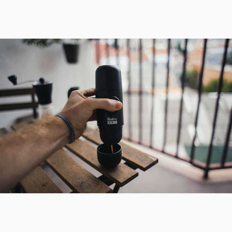 Mașină de cafea portabilă Wacaco Minipresso NS 70 ml black 11