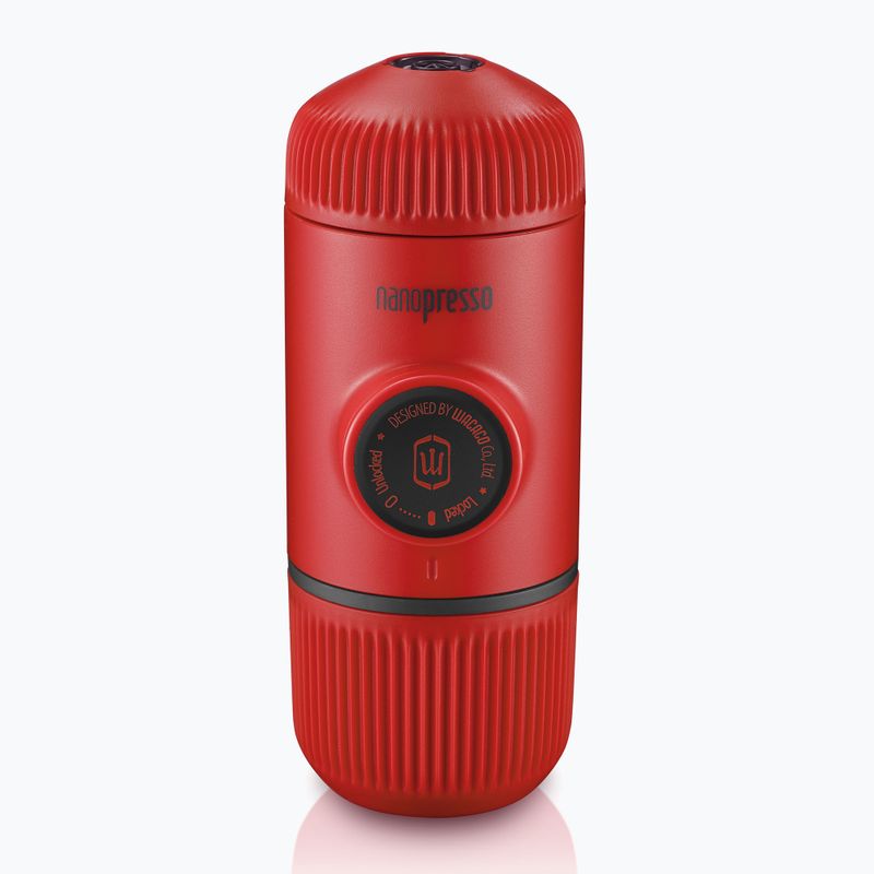 Aparat de cafea portabil Wacaco Nanopresso 80 ml + cutie roșu lava 2