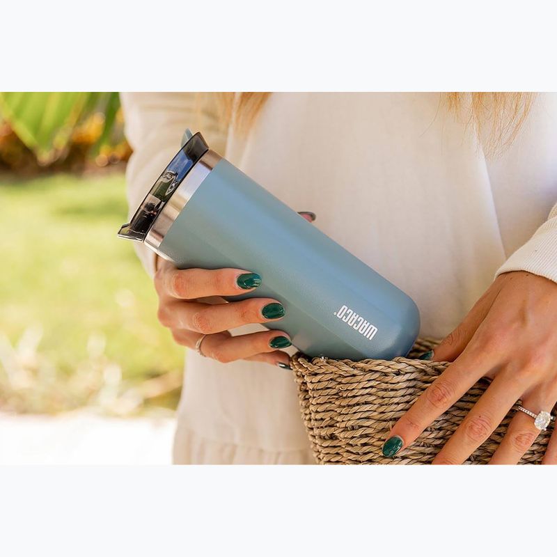 Cană termică WACACO Octaroma Grande 435 ml cadet blue 3
