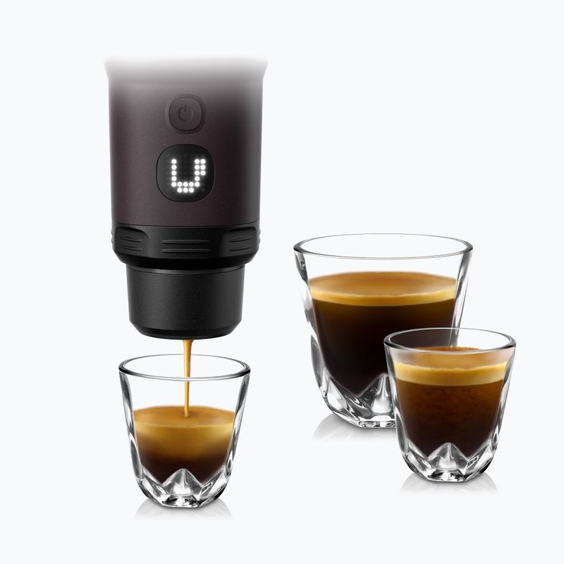 Mașină de cafea portabilă Wacaco Pixapresso 120 ml dark burgundy 12