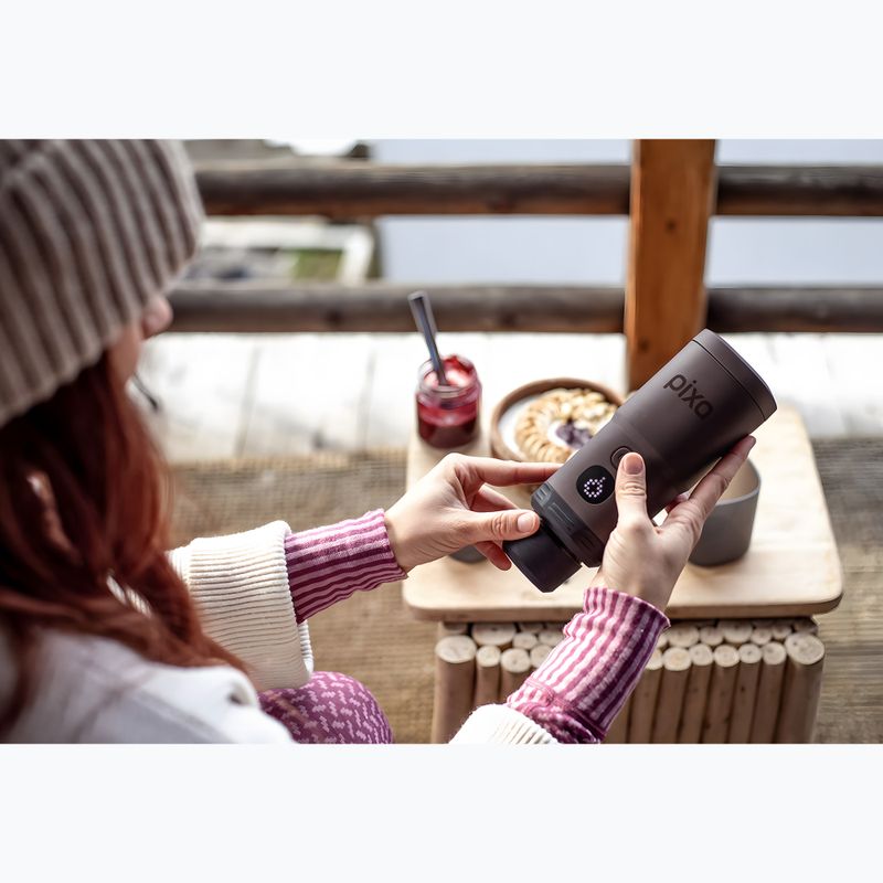 Mașină de cafea portabilă Wacaco Pixapresso 120 ml dark burgundy 15