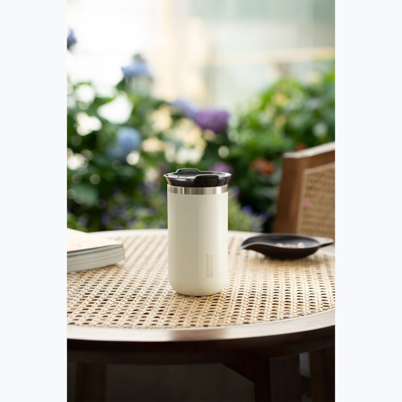 Cană termică WACACO Octaroma Lungo 300 ml ceramic white 2