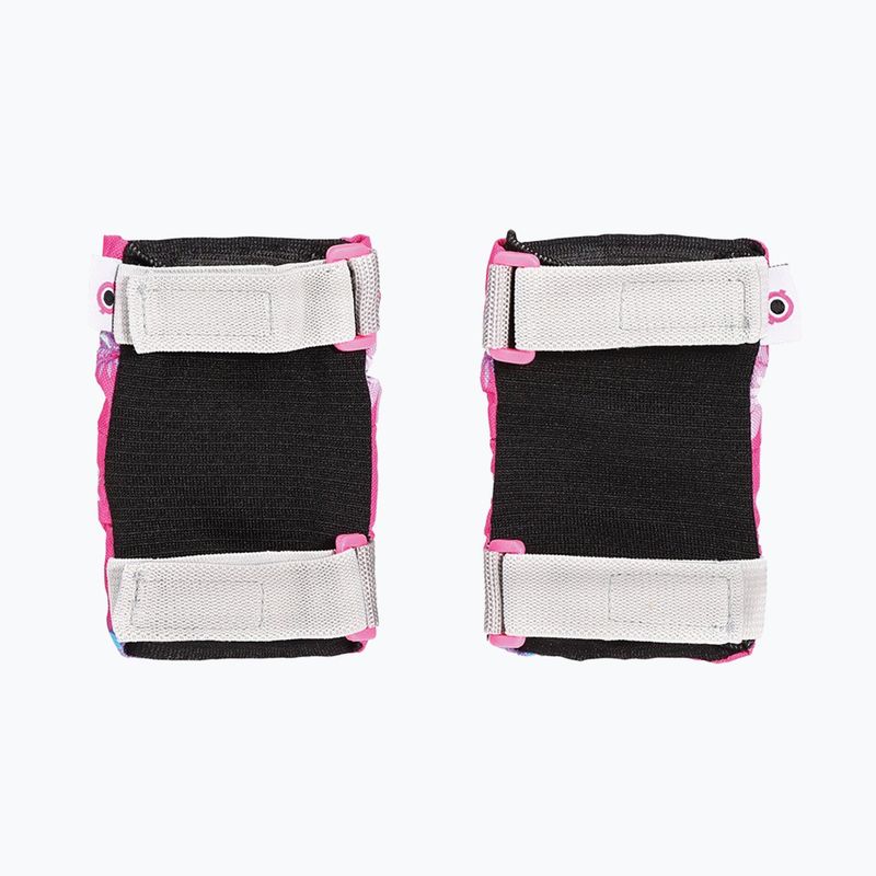 Set de apărători pentru copii Globber Toddler deep pink/flowers 3