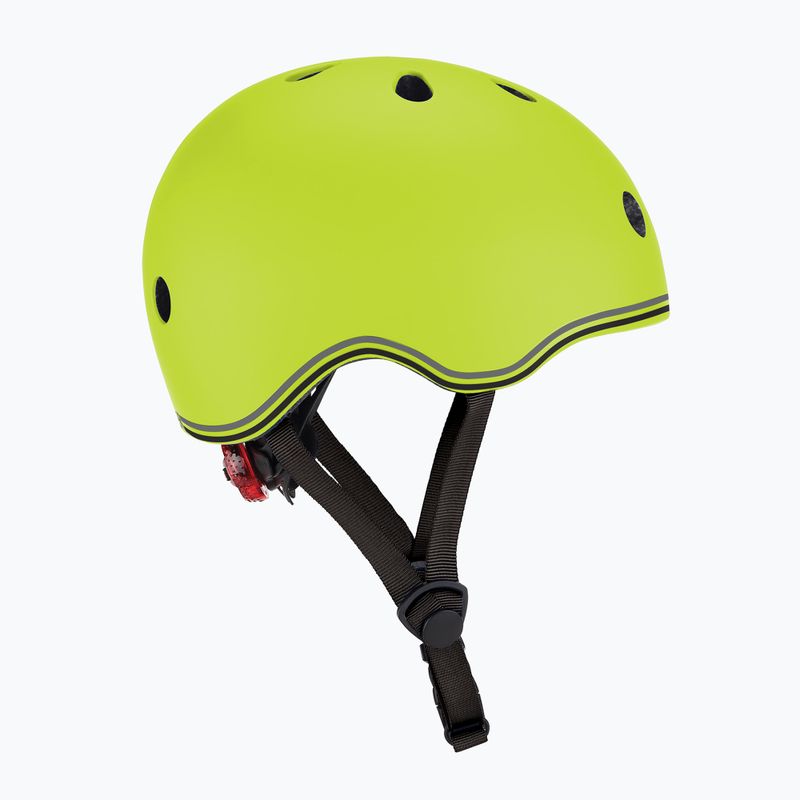 Cască pentru copii Globber Go.Up Lights lime green 2