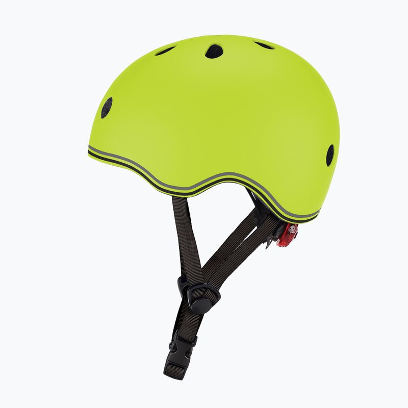 Cască pentru copii Globber Go.Up Lights lime green 3