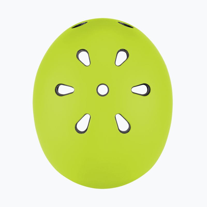 Cască pentru copii Globber Go.Up Lights lime green 5