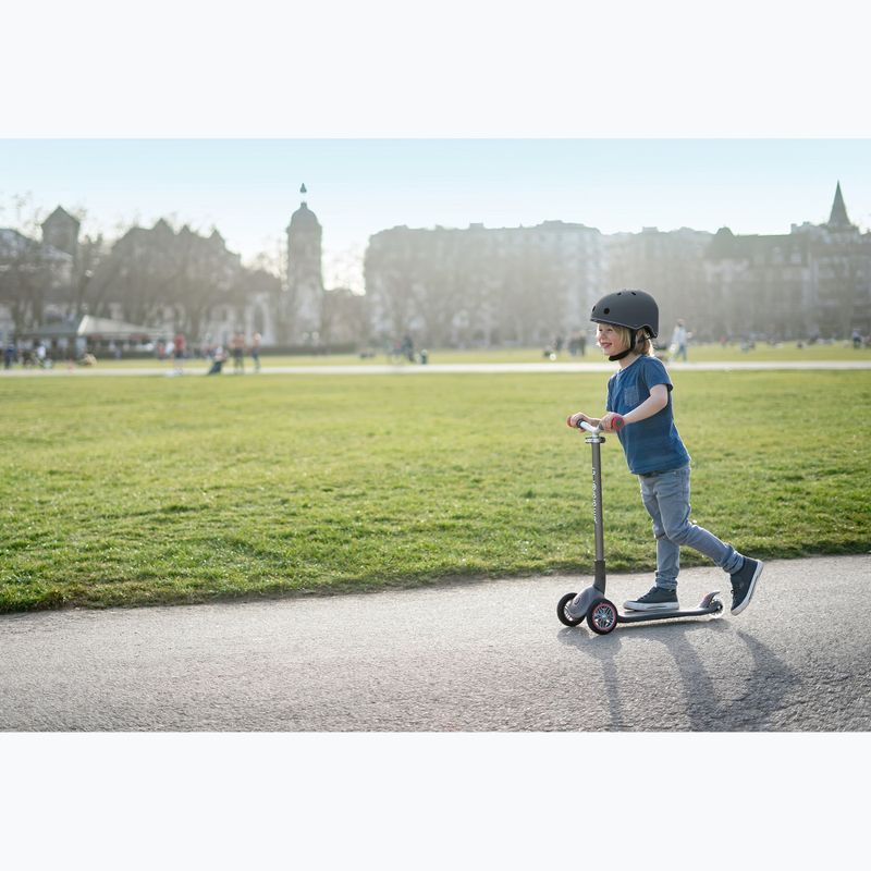 Cască pentru copii Globber Elite Lights black 8 ball 8