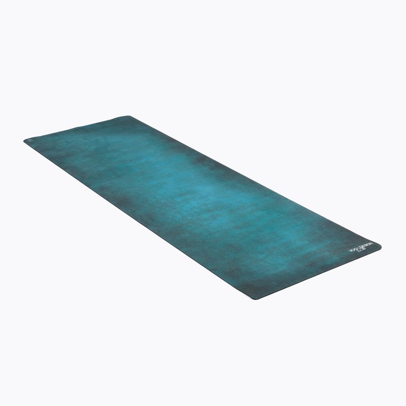 Saltea de yoga YogaDesignLab Combo Yoga, verde, CM-3.5-Aegean Green