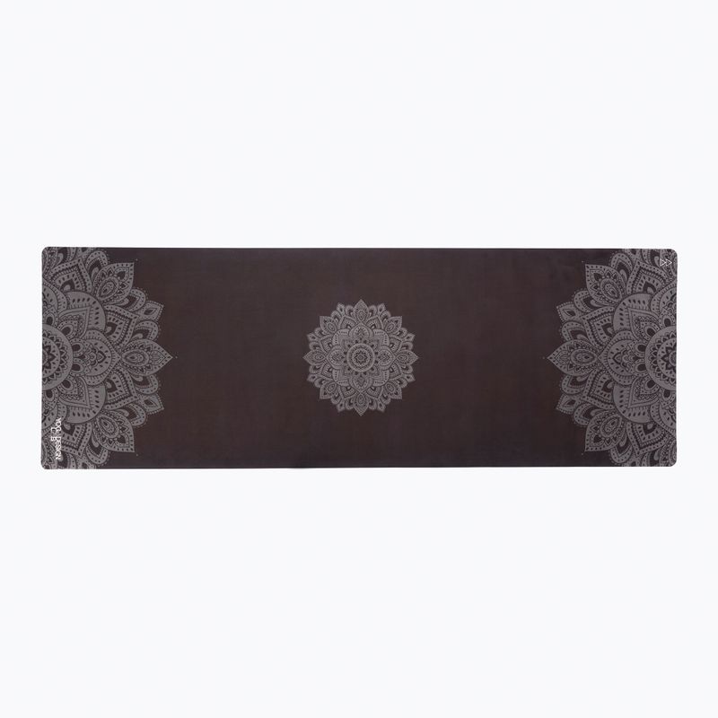 Saltea de yoga YogaDesignLab Combo Yoga, negru, CM-3.5-Mandala 2