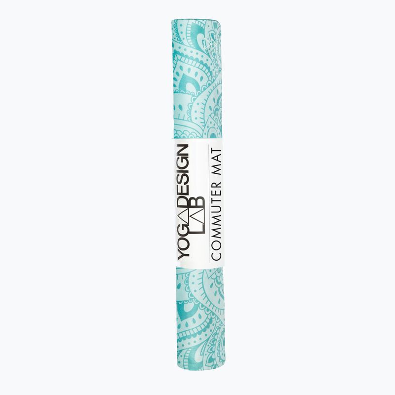 Saltea de yoga YogaDesignLab Combo Yoga, albastru, CM-1.5-Mandala Turquoise 7