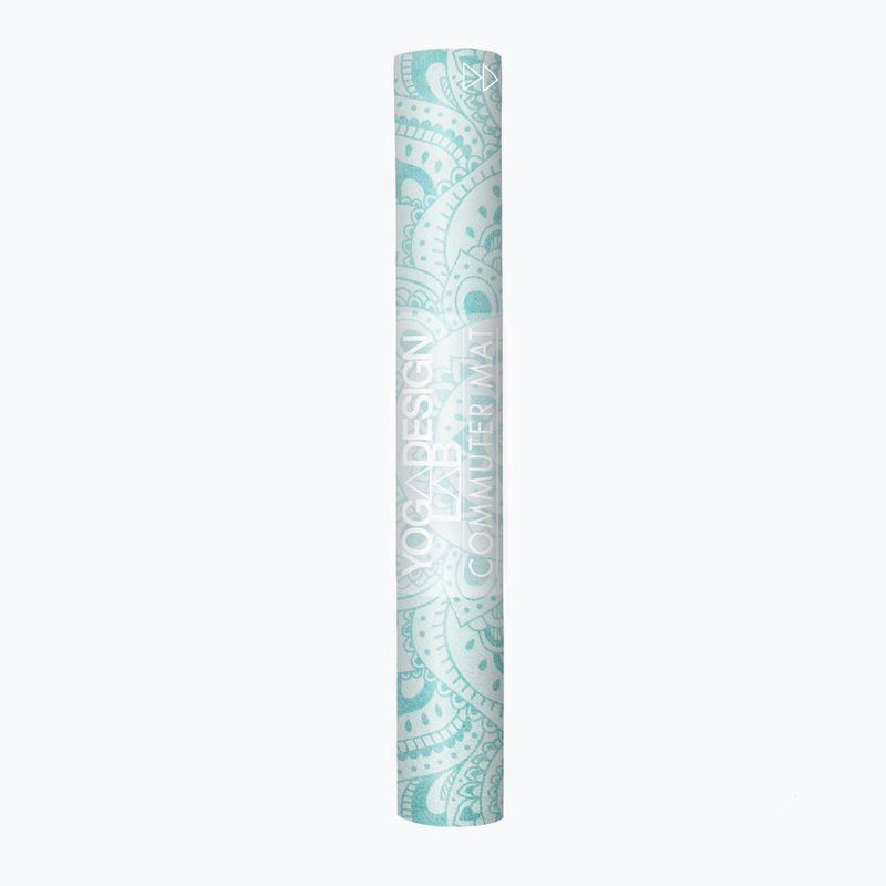 Saltea de yoga YogaDesignLab Combo Yoga, albastru, CM-1.5-Mandala Turquoise 8
