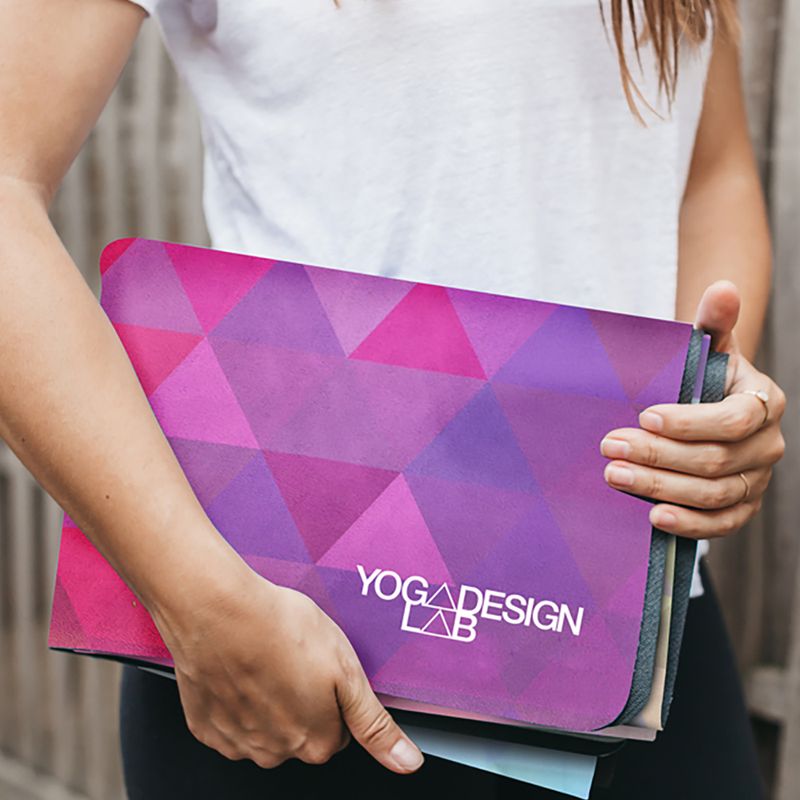 Saltea de yoga YogaDesignLab Combo Yoga, roz, CM-1.5-Tribeca Sand 9
