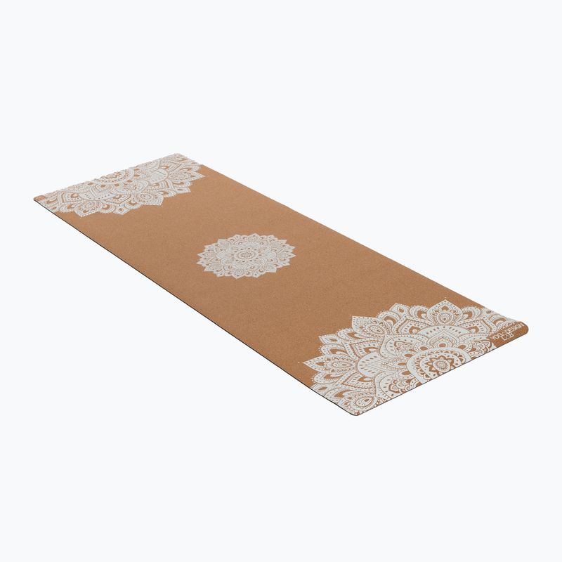 Yoga Design Lab Cork Cork maro yoga mat CorM-3.5-Mandala White