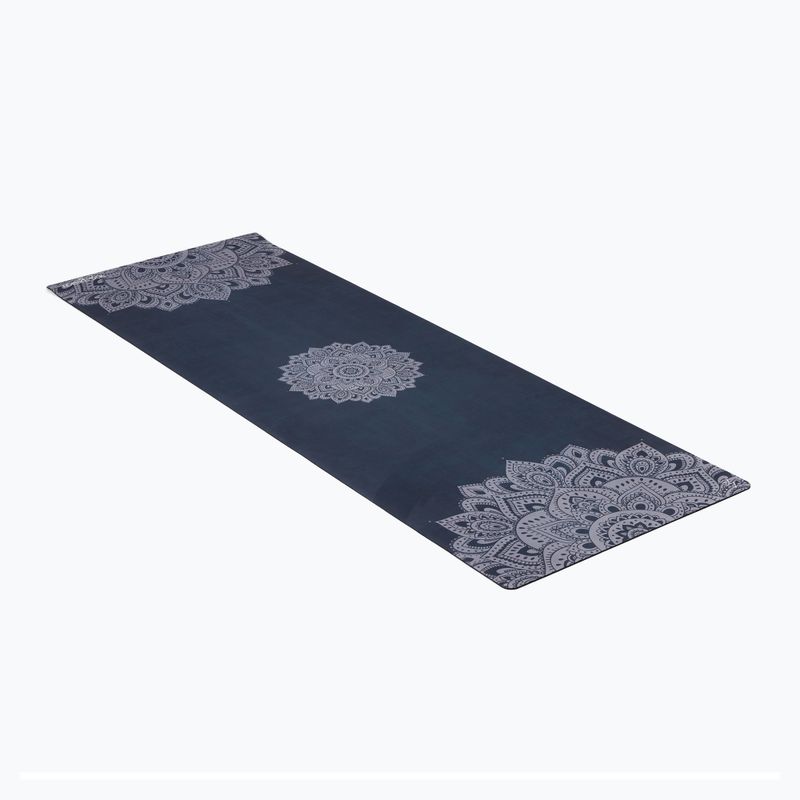 Saltea de yoga YogaDesignLab Combo Yoga, bleumarin, CM-3.5-Mandala Sapphire