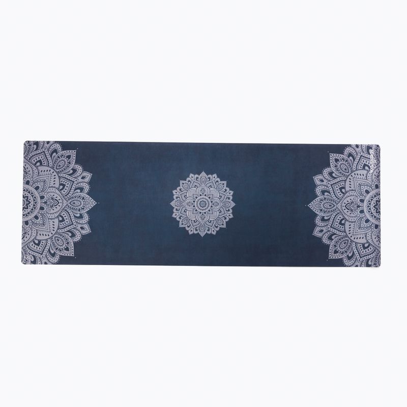 Saltea de yoga YogaDesignLab Combo Yoga, bleumarin, CM-3.5-Mandala Sapphire 2