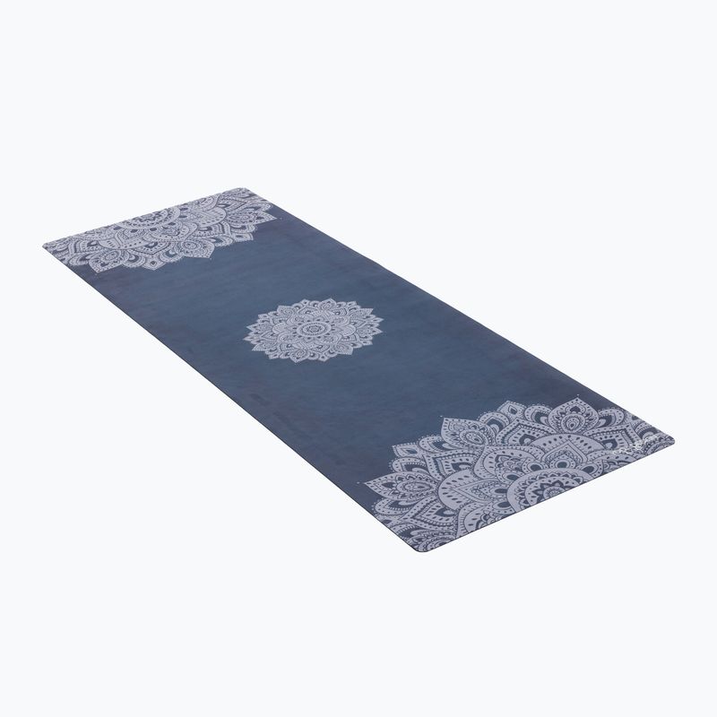 Saltea de yoga YogaDesignLab Combo Yoga, bleumarin, CM-1.5-Mandala Sapphire
