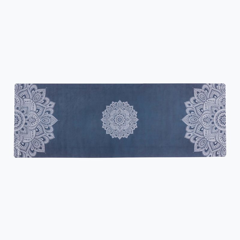 Saltea de yoga YogaDesignLab Combo Yoga, bleumarin, CM-1.5-Mandala Sapphire 2