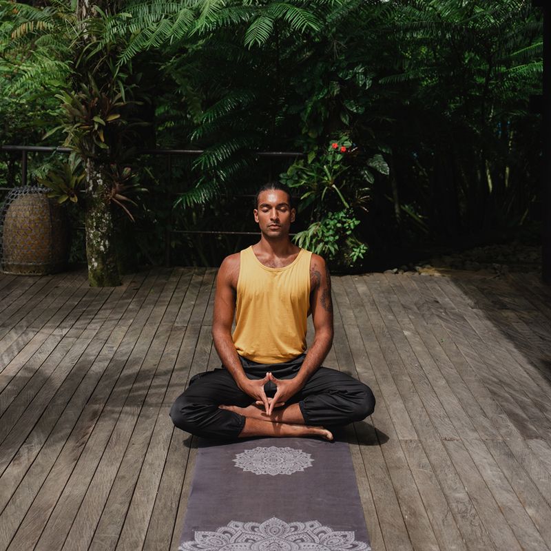 Yoga Design Lab Combo Yoga Mat Black CM-5.5-Mandala Black 5