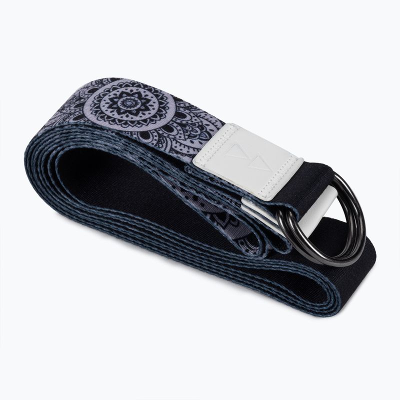 Yoga Design Lab Black Yoga Strap ST-Mandala Black