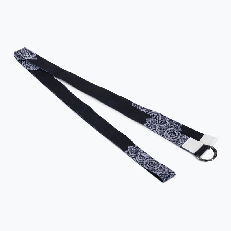 Yoga Design Lab Black Yoga Strap ST-Mandala Black 3